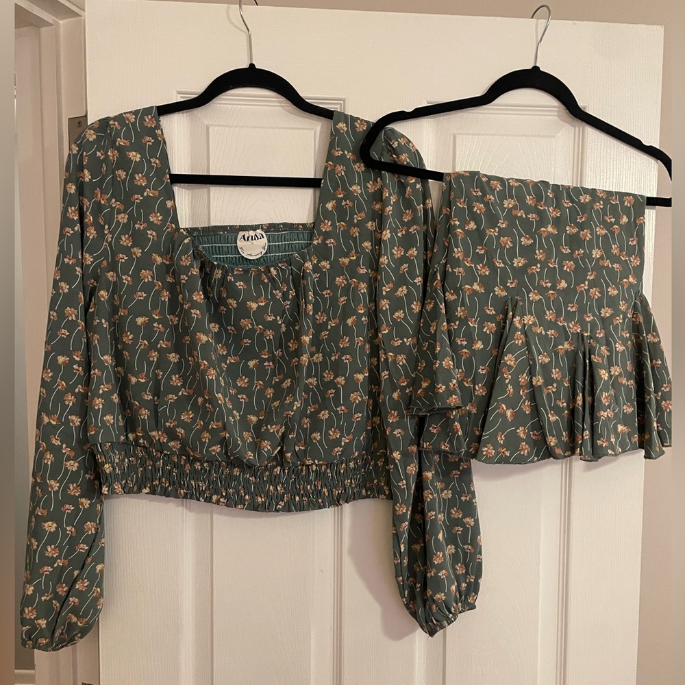 ARULA size 14-6 top and skirt set 💕 worn once 💕